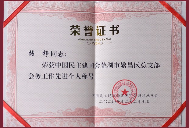 穿透王總經(jīng)理榮獲先進個人稱號